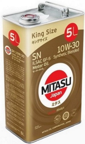 Моторное масло Mitasu Synthetic Blended 5W30 SN GF-5 5L