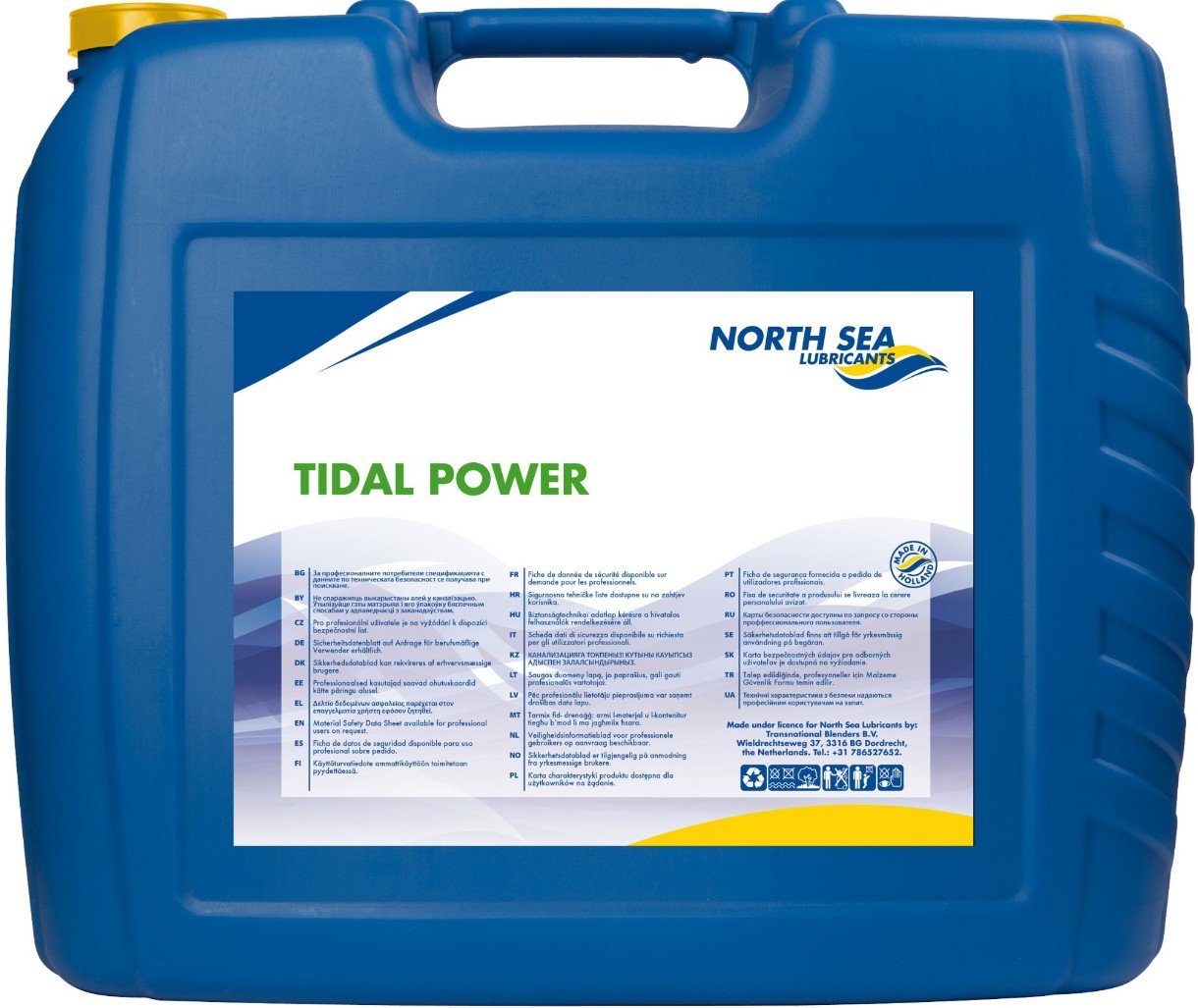 Моторное масло North Sea Lubricants Tidal Power HDX 15W-40 20L