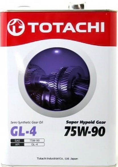 Трансмиссионное масло Totachi Ultima Syn Gear 75W-90 GL-4 4L
