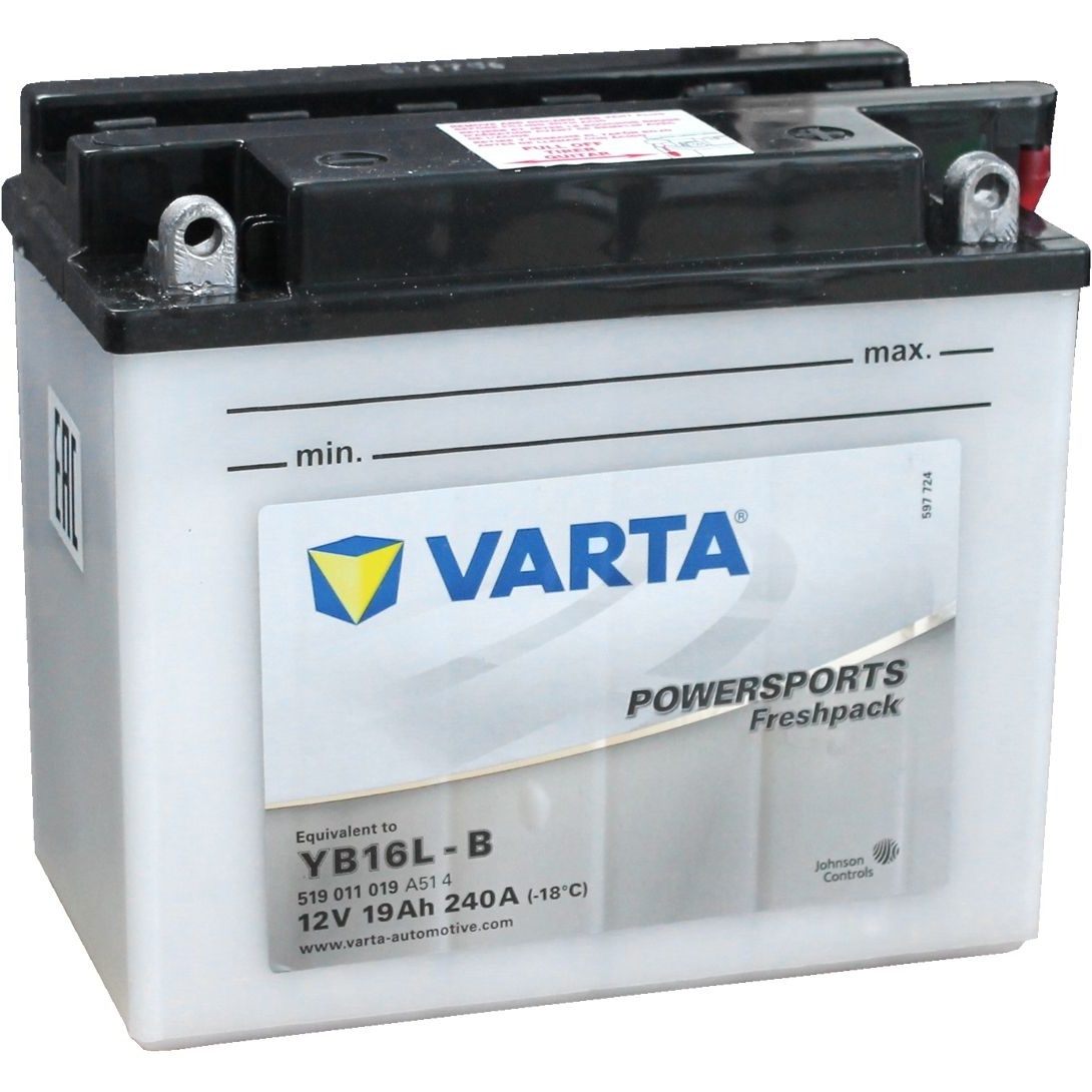 Автомобильный аккумулятор Varta Powersports Freshpack (519 011 019)