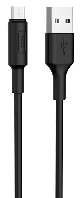 Cablu USB Hoco X25 Soarer Micro Black
