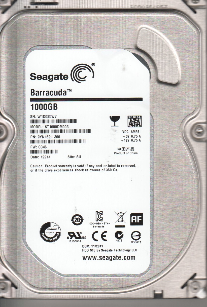 HDD Seagate Barracuda 1Tb (ST1000DM003)