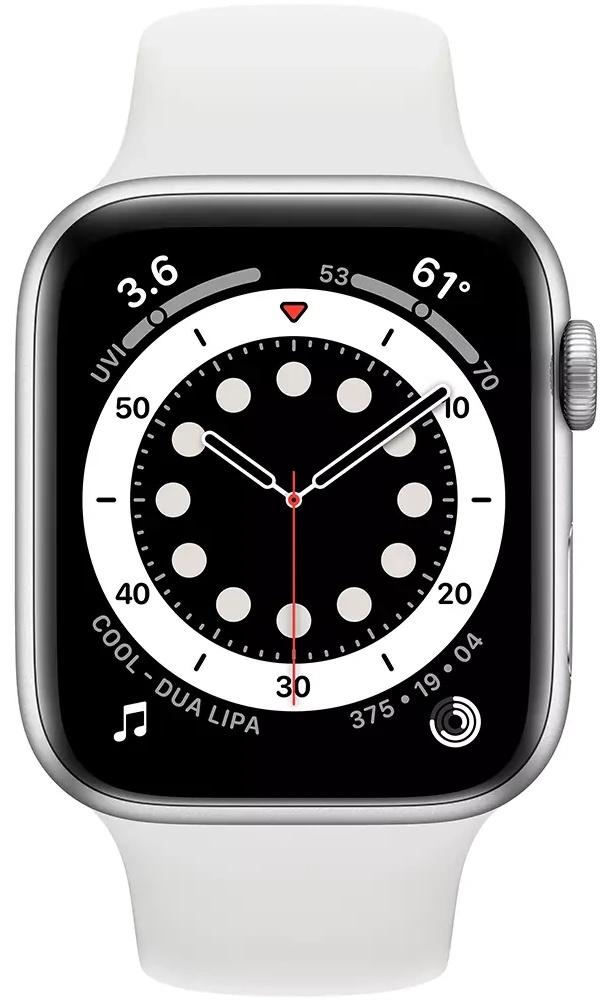 Smartwatch Apple Watch Series 6 GPS 40mm Silver Aluminum (MG283)