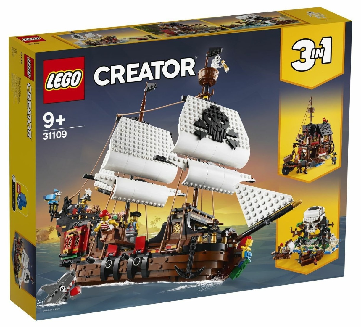 Set de construcție Lego Creator: Pirate Ship (31109)