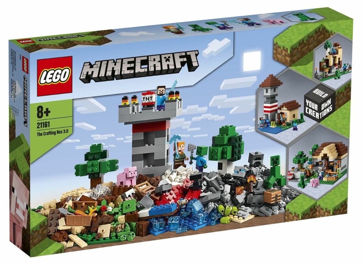 Set de construcție Lego Minecraft: The Crafting Box 3.0 (21161)