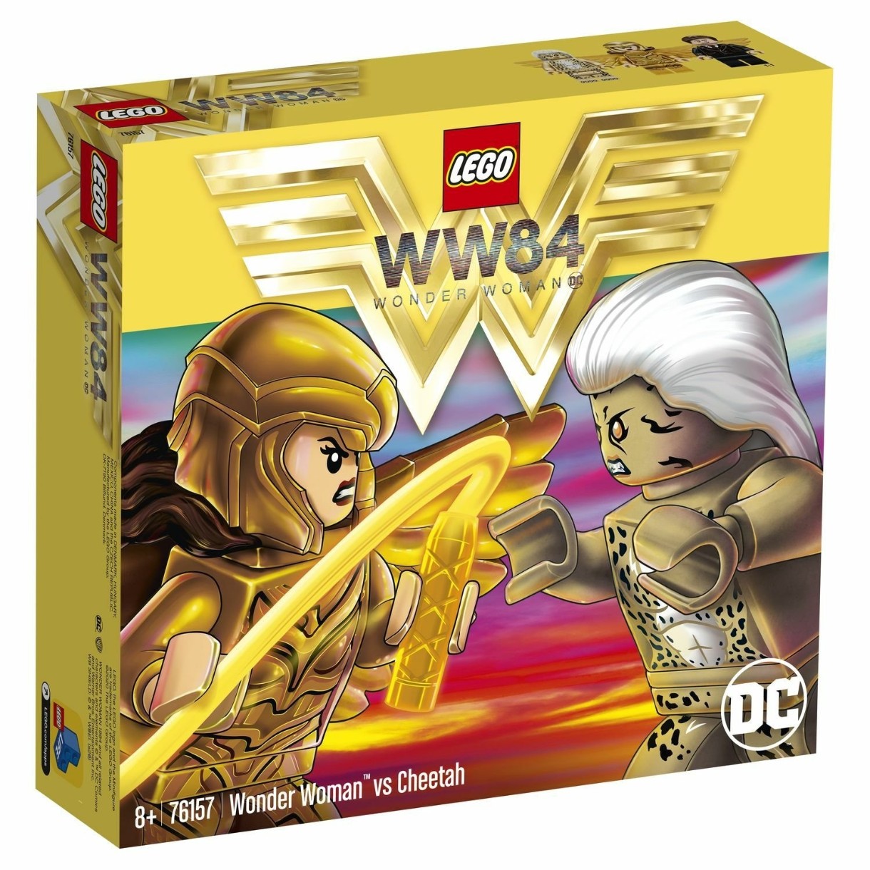 Set de construcție Lego DC: Wonder Woman vs Cheetah (76157)