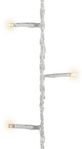 Ghirlandă Playlight Flashlight LED Rubber 3m 30 Warm White Lamps White Wire
