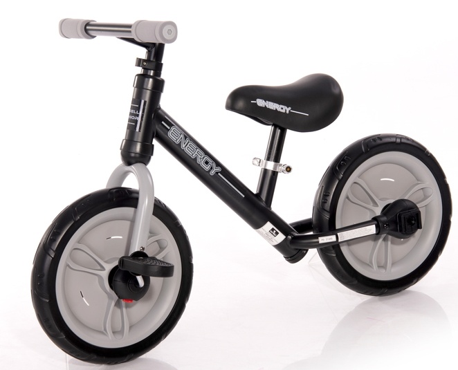 Bicicletă copii Bertoni Energy 2in1 Black\Grey (10050480004)