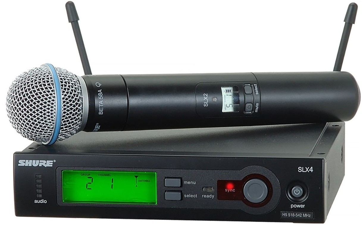 Microfon Shure SLX24E Beta 58A P4