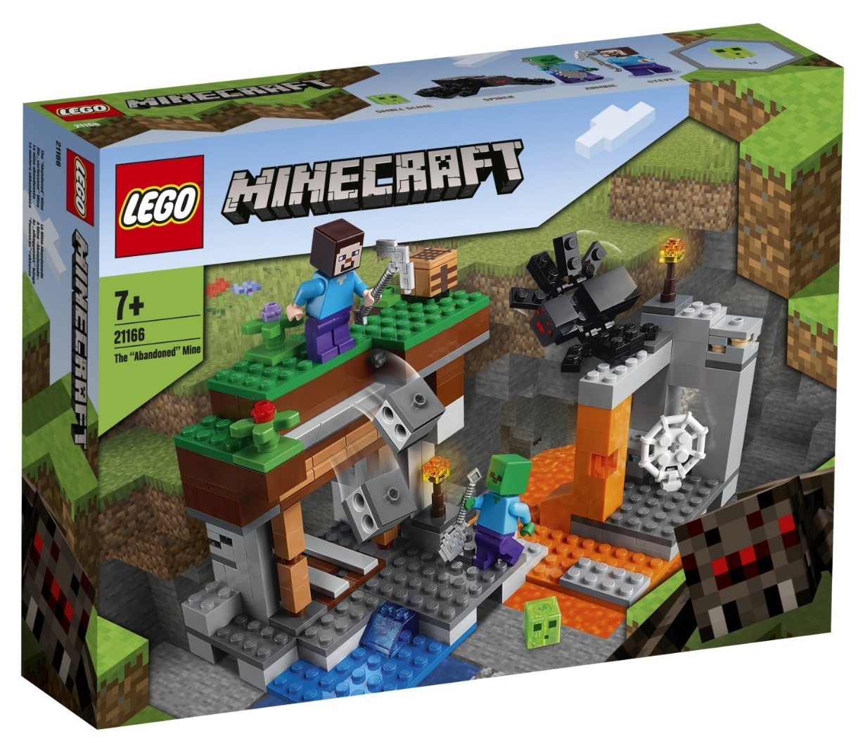 Set de construcție Lego Minecraft: The "Abandoned" Mine (21166)