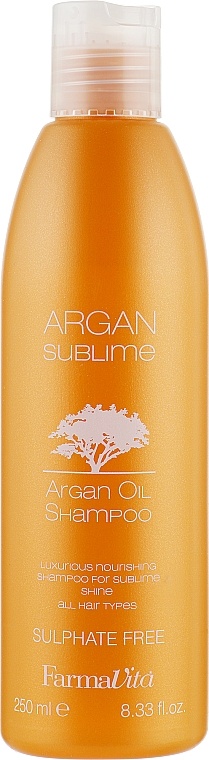 Шампунь для волос Farmavita Argan Sublime 250ml