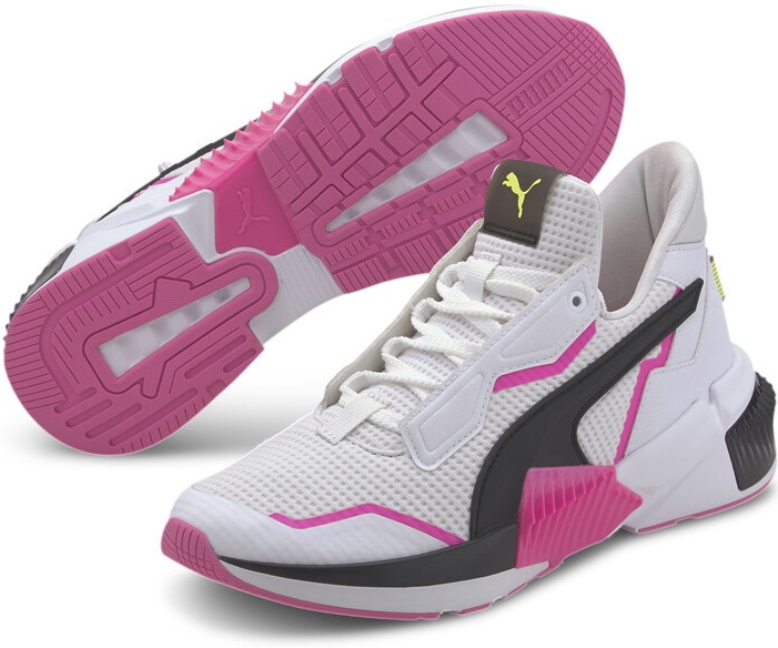Adidași pentru dame Puma Provoke XT Wn's Puma White/Black/Luminous Pink 40