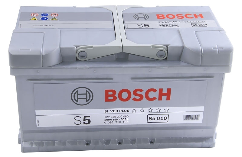 Автомобильный аккумулятор Bosch Silver Plus S5 010 (0 092 S50 100)
