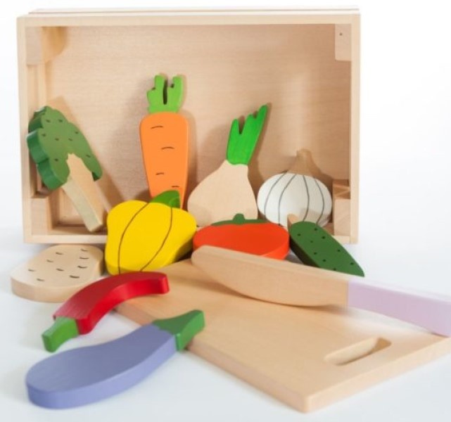 Набор продуктов Marc Toys Vegetable Box Multicolored