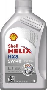 Моторное масло Shell Helix HX8 ECT 5W-40 1L