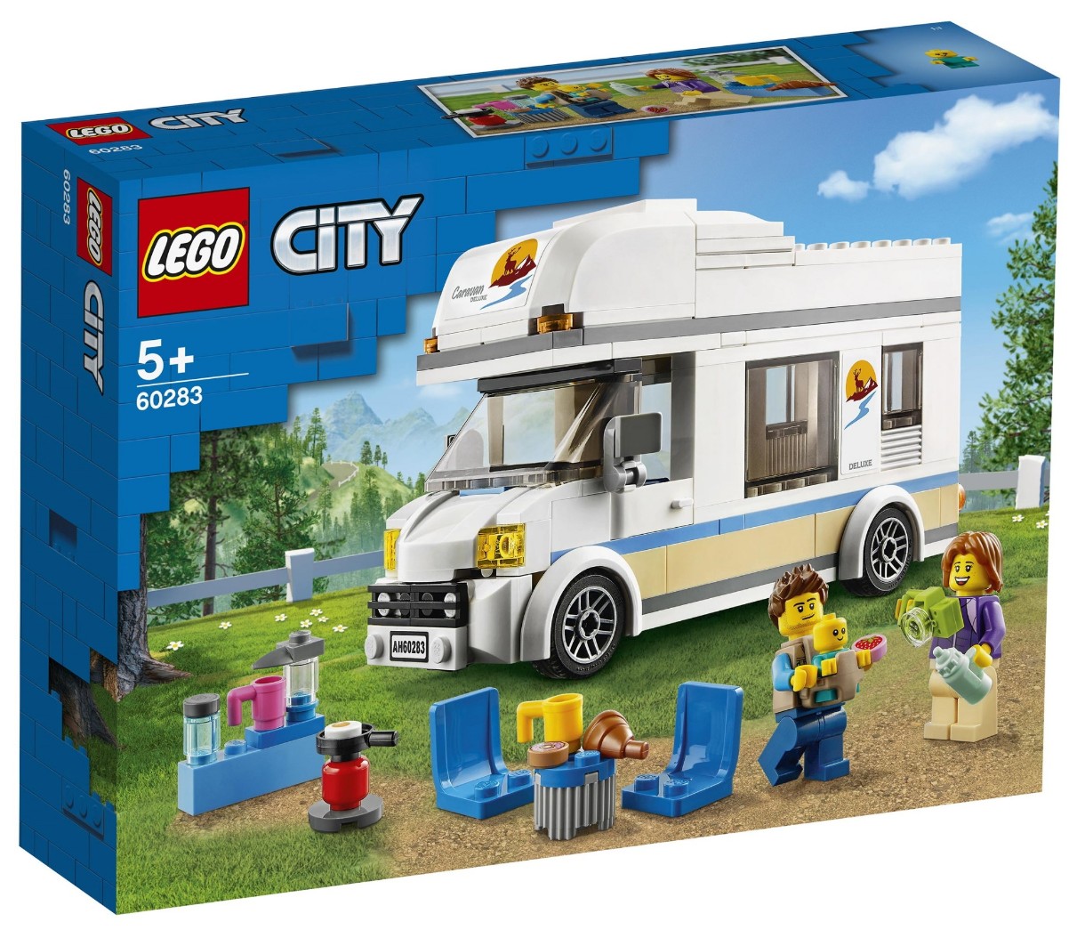 Set de construcție Lego City: Holiday Camper Van (60283)