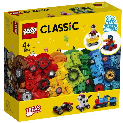 Set de construcție Lego Classic: Bricks and Wheels (11014)