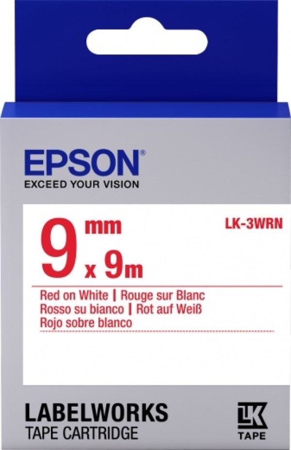 Сатиновая лента Epson LK3WRN (C53S653008)