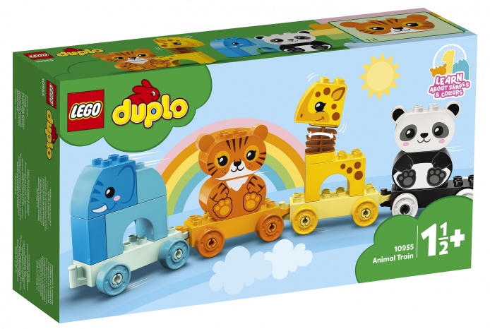 Set de construcție Lego Duplo: Animal Train (10955)