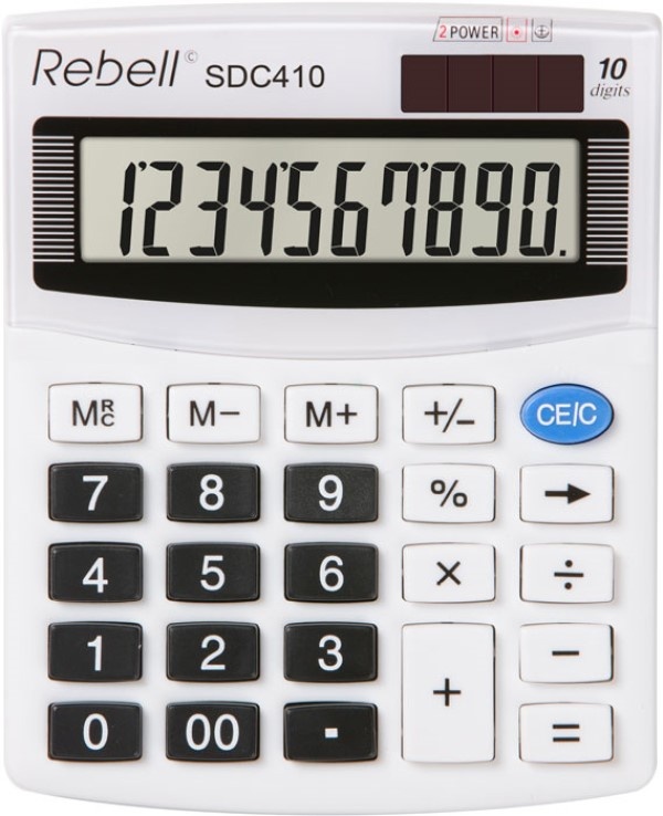 Калькулятор Rebell SDC 410