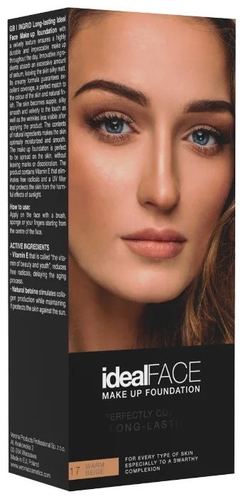 Тональный крем для лица Ingrid Ideal Face Foundation Warm Beige