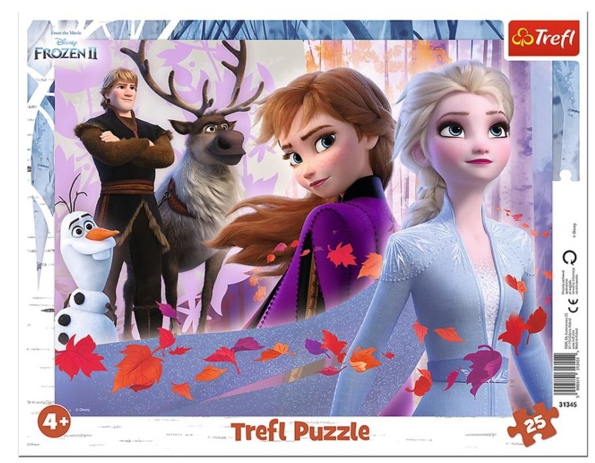 Puzzle Trefl 25 Frame Adventures in the Frozen/Disney Frozen 2 (31345)