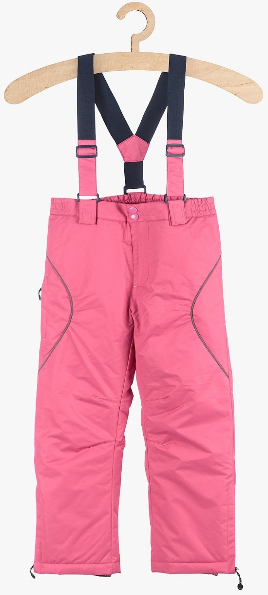 Pantaloni spotivi pentru copii 5.10.15 3A3910 Pink 128cm