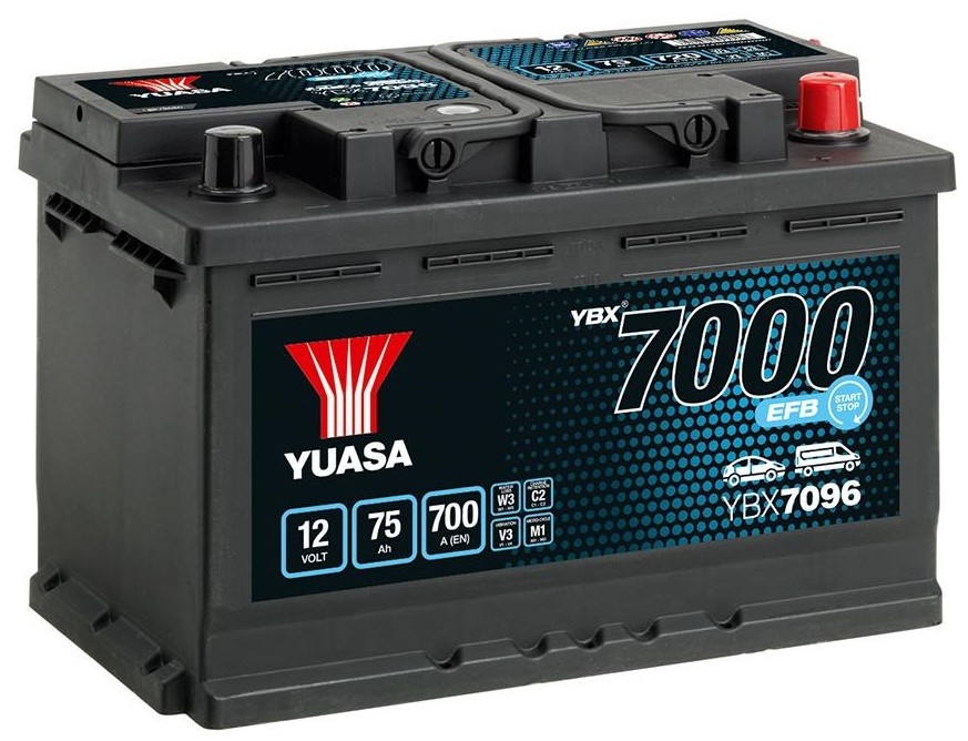 Автомобильный аккумулятор Yuasa YBX7096
