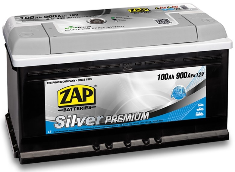 Автомобильный аккумулятор Zap Silver Premium (600 35)