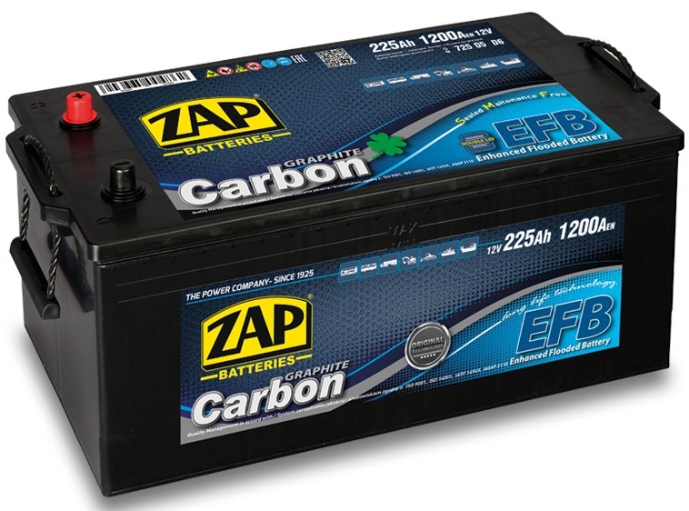 Автомобильный аккумулятор Zap Truck Premium EFB  (725 05)