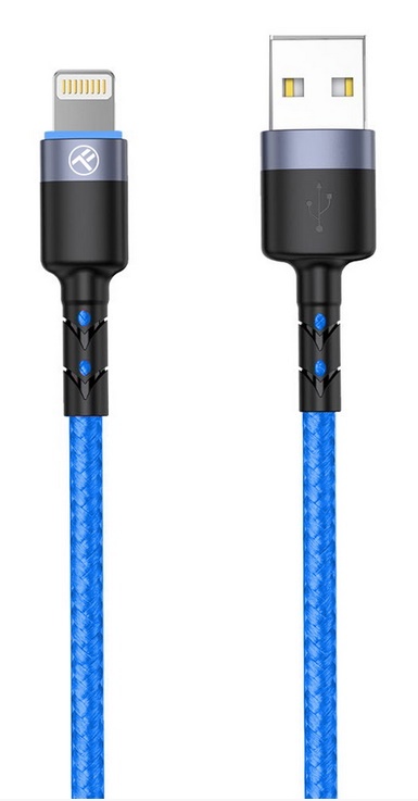 USB Кабель Tellur USB to Lightning 0.2 Blue (TLL155364)