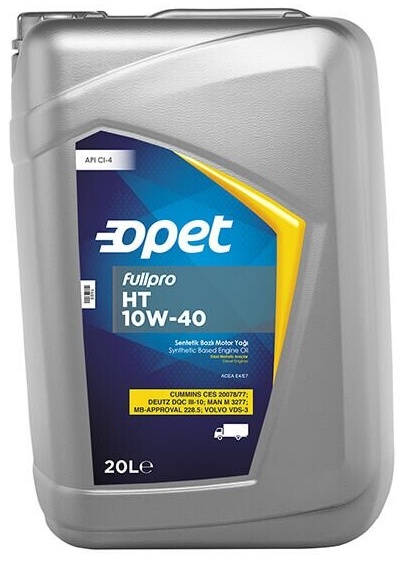 Моторное масло Opet Fullpro HT 10W-40 20L