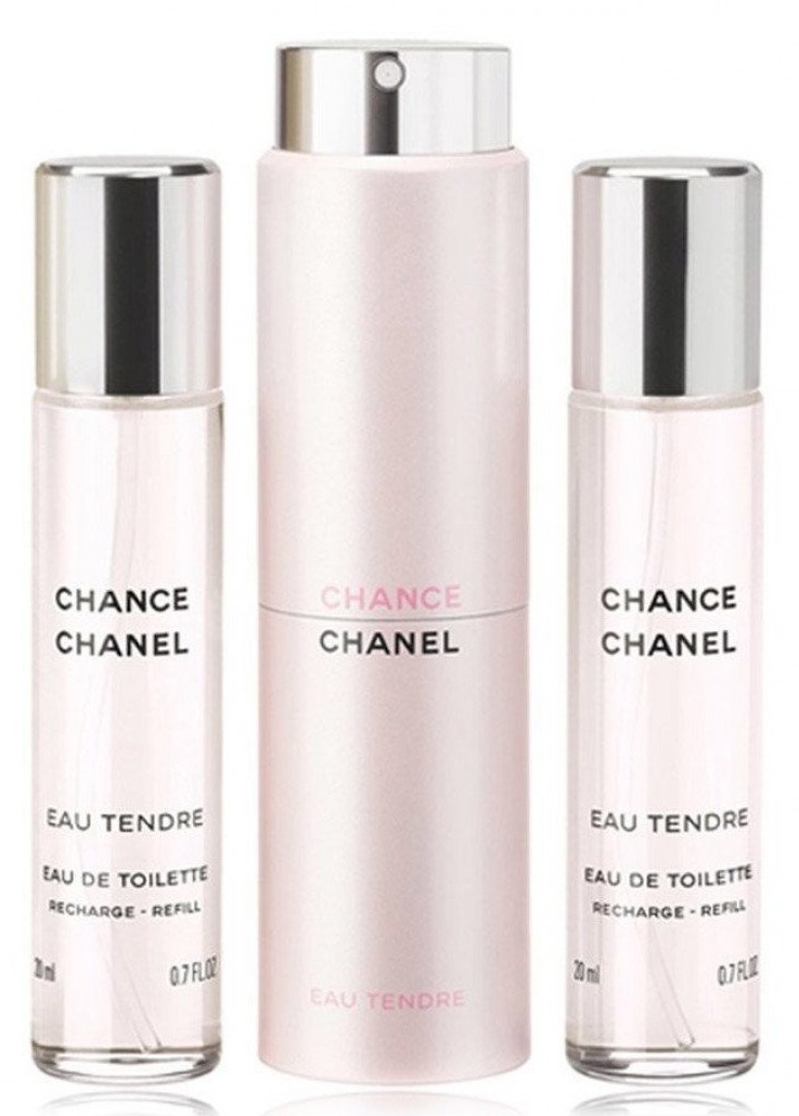 Парфюм для неё Chanel Chance Eau Tendre EDT Spray 3x20ml