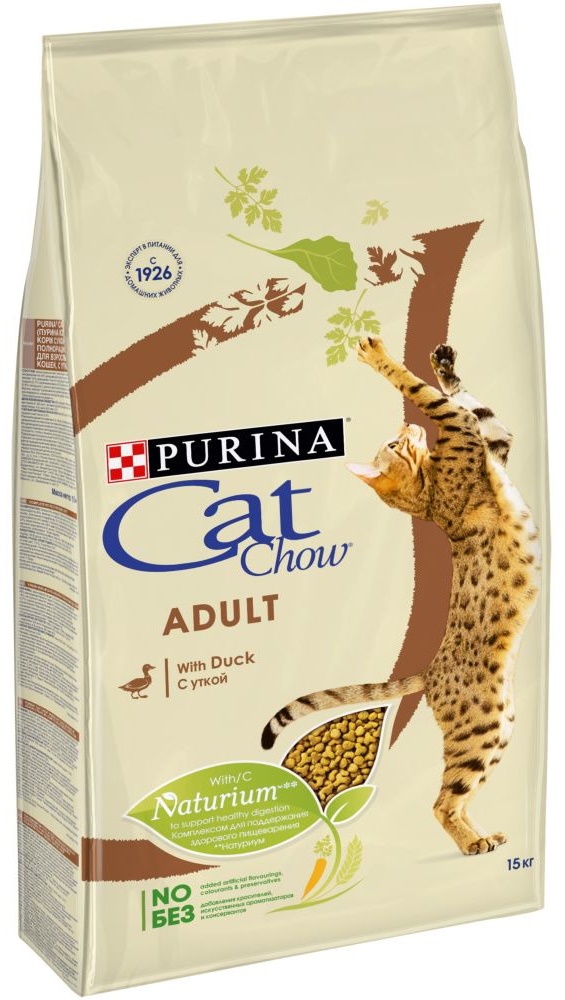 Сухой корм для кошек Purina Cat Chow Adult Duck 15kg