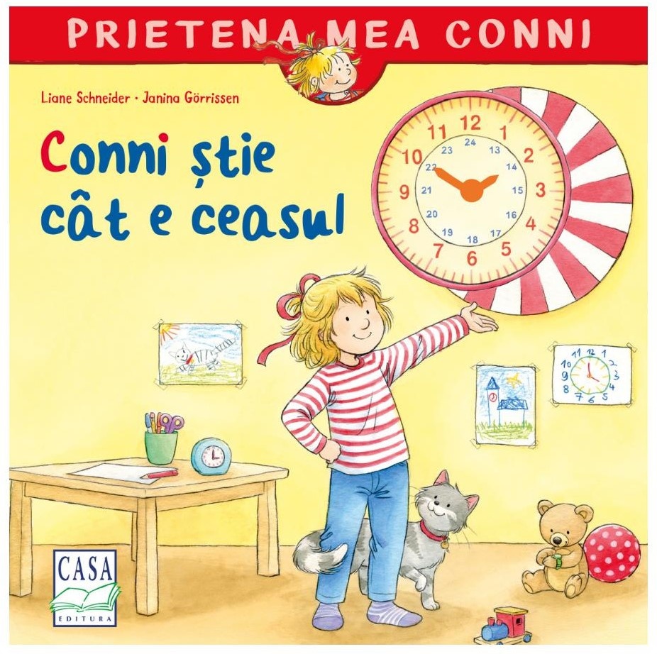 Книга Conni stie cat e ceasul (9786067871319)