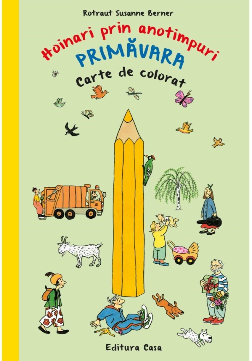 Книга Hoinari prin anotimpuri - Primavara. Carte de colorat (9786067871432)
