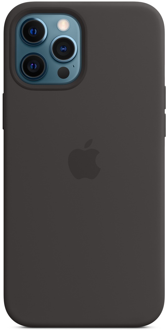 Husa de protecție Apple iPhone 12 Pro Max Silicone Case with MagSafe Black