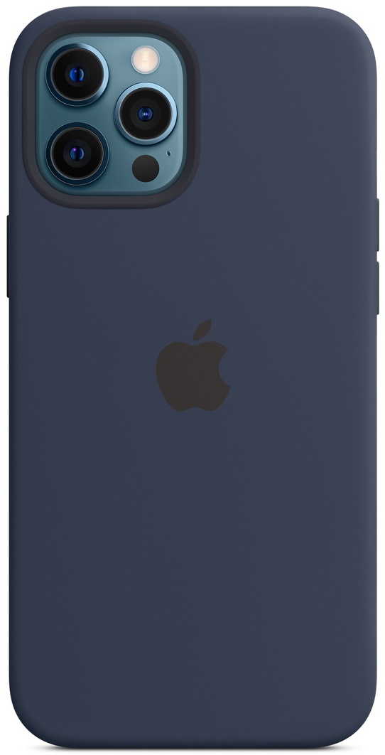 Чехол Apple iPhone 12 Pro Max Silicone Case with MagSafe Deep Navy
