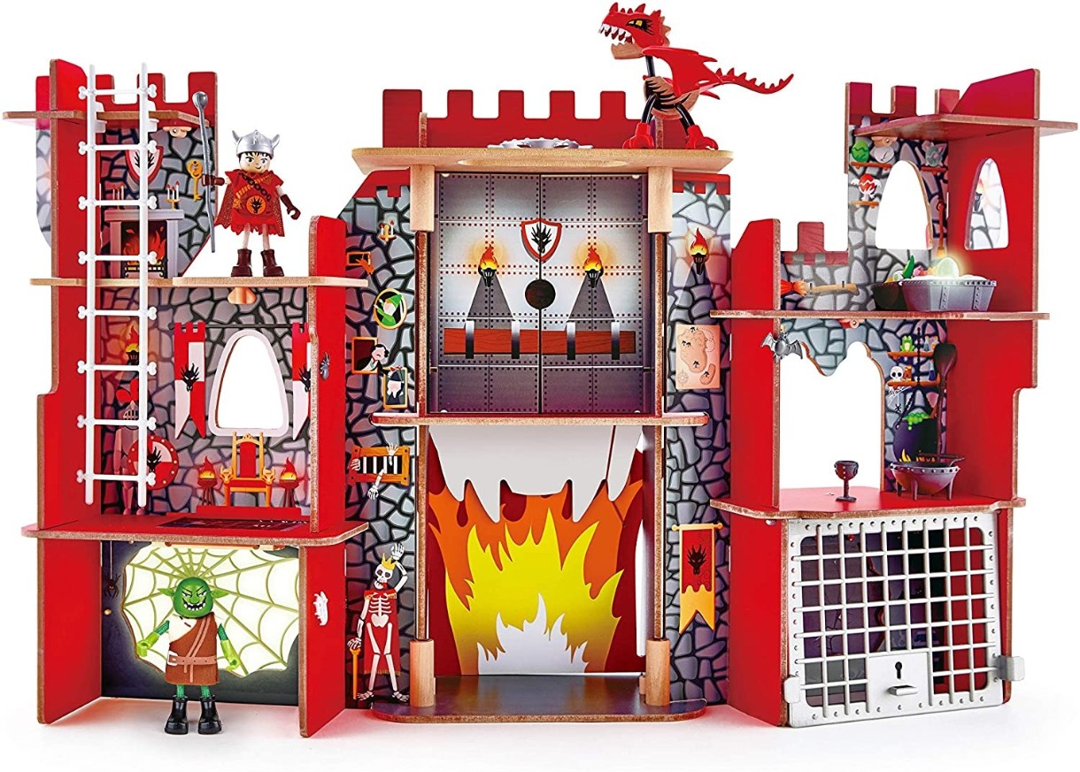 Set jucării Hape Viking Castle (E3025A)