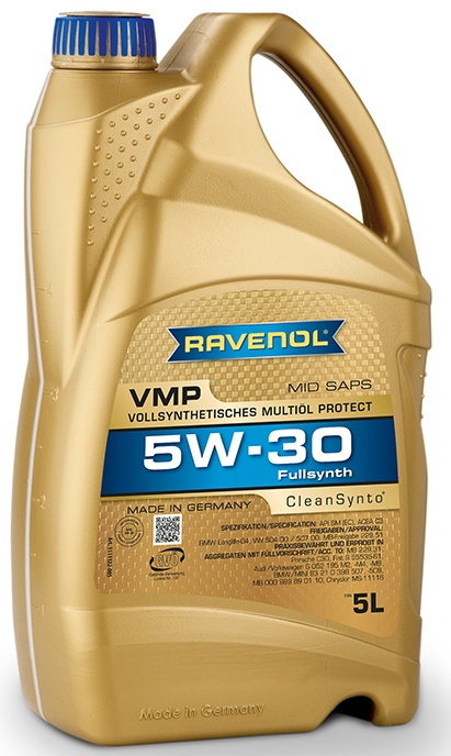 Моторное масло Ravenol VMP 5W-30 5L