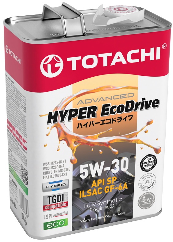 Моторное масло Totachi Hyper Ecodrive SP 5W-30 4L