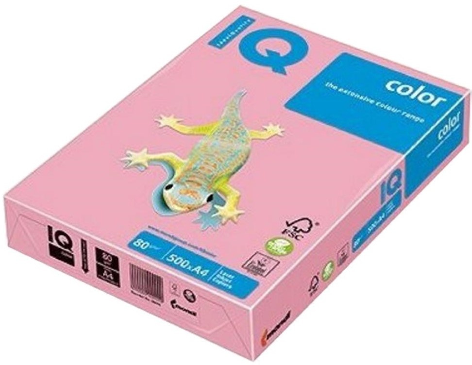 Бумага для печати Mondi A4 IQ Color Pale Flamingo 500p 80g/m2 OPI74