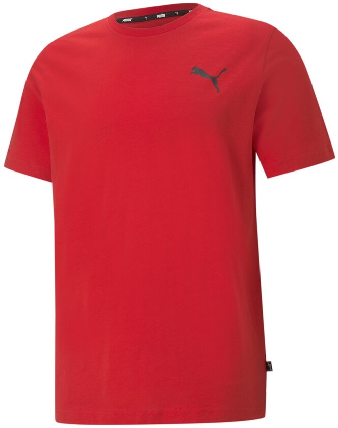 Мужская футболка Puma ESS Small Logo Tee High Risk Red/Cat XL