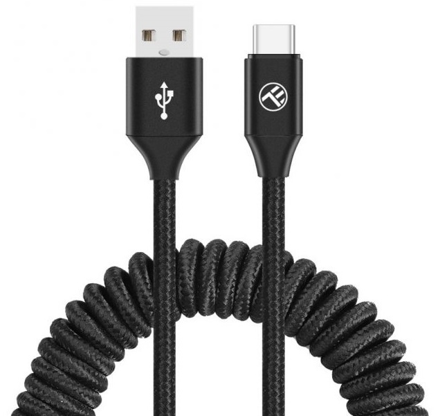 USB Кабель Tellur Type-C 3A 1.8m Black (TLL155395)