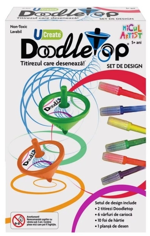 Desen de sus Noriel Artist - Doddletop Desing Kit (INT_N0762)