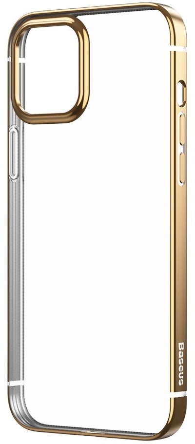 Чехол Baseus Shining Case for iPhone 12 Gold (ARAPIPH61N-MD0V)