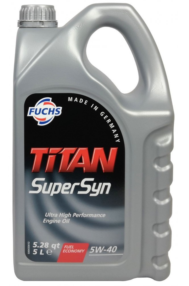 Моторное масло Fuchs Titan Supersyn 5W-40 5L