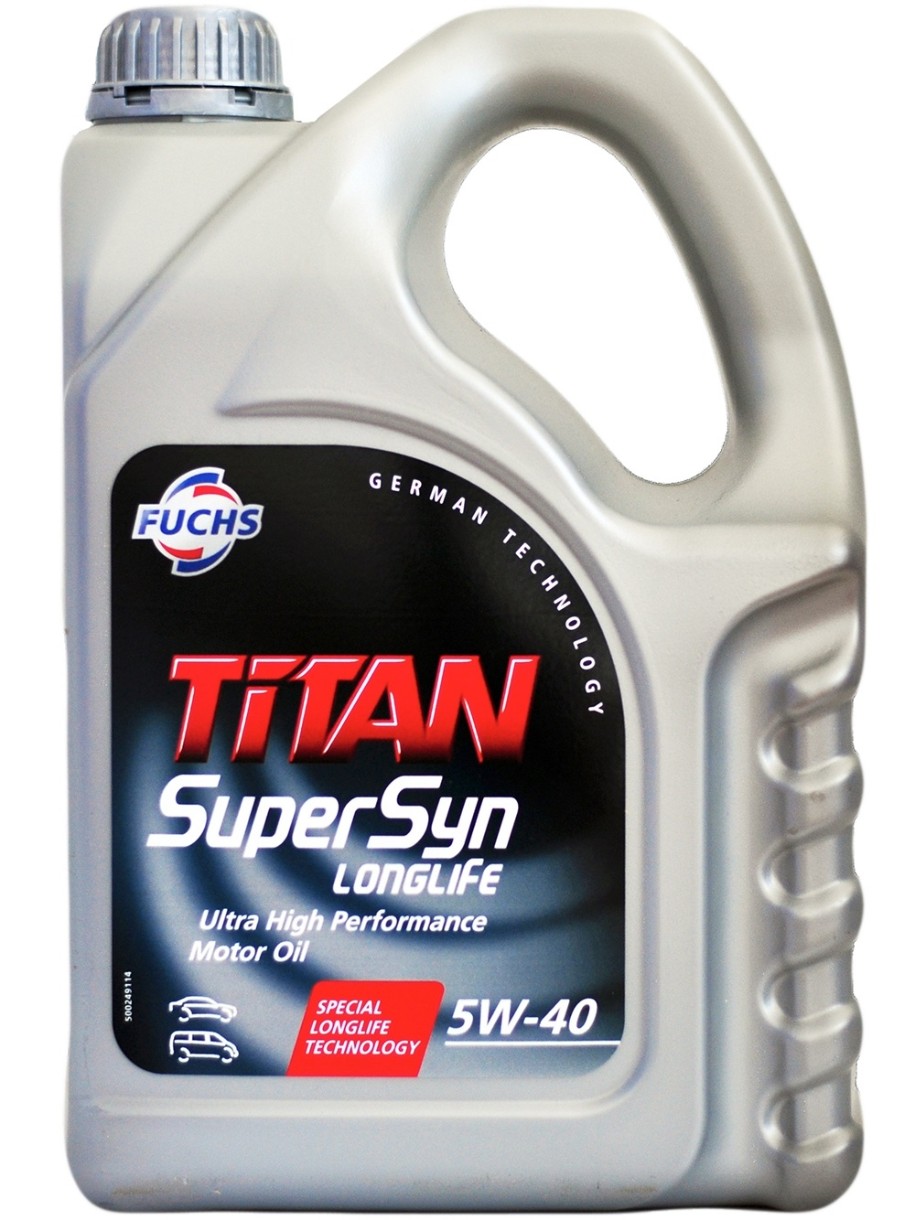Моторное масло Fuchs Titan Supersyn Longlife 5W-40 5L