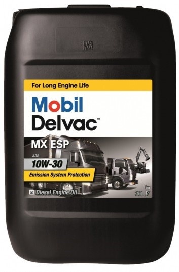 Моторное масло Mobil Delvac MX ESP 10W-30 20L