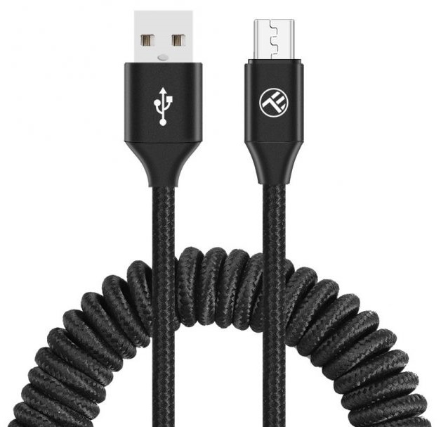 USB Кабель Tellur USB to Micro USB 1.8m Black (TLL155394)